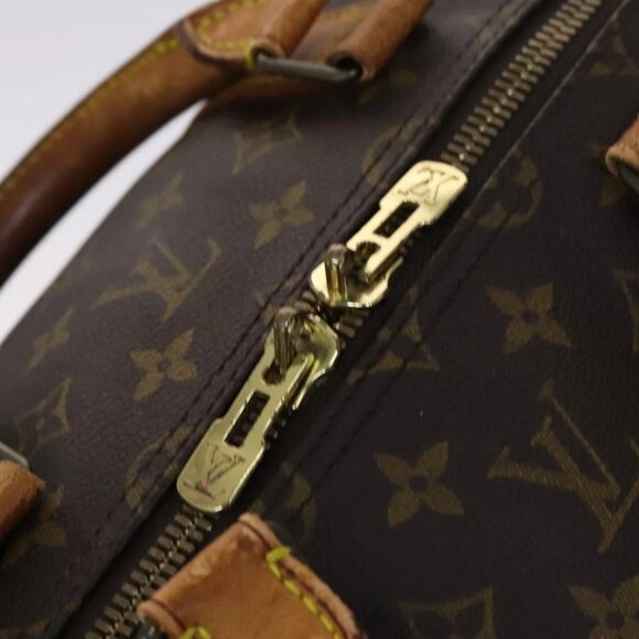LOUIS VUITTON Monogram Keepall Bandouliere 55 Boston Bag - Picture 7 of 16